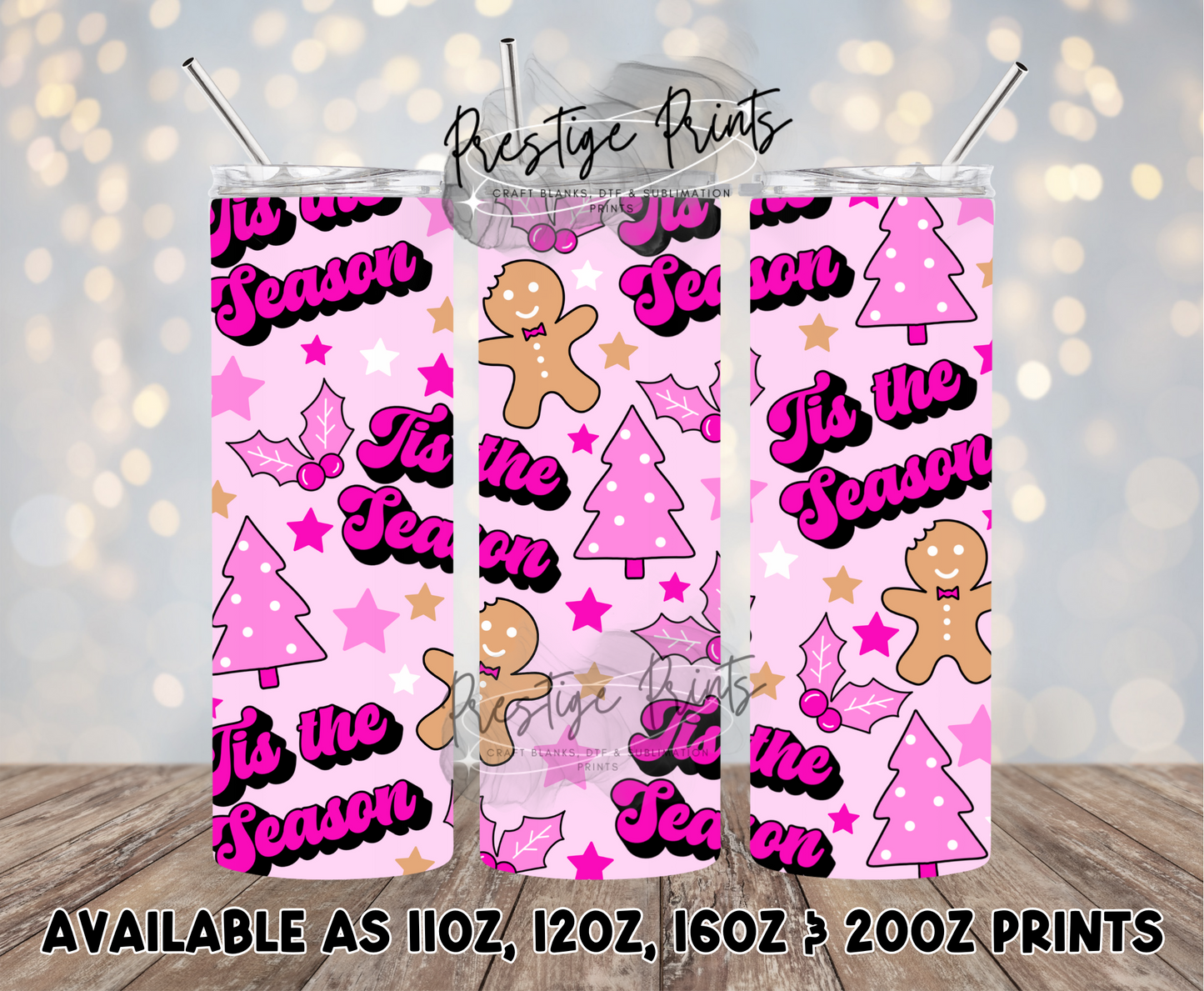 Seamless Tis the Season Wrap