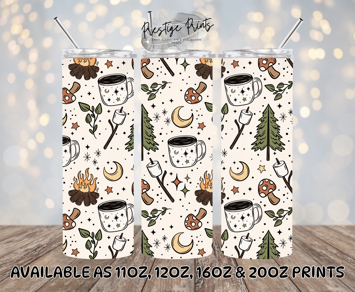 Seamless Camping Wrap