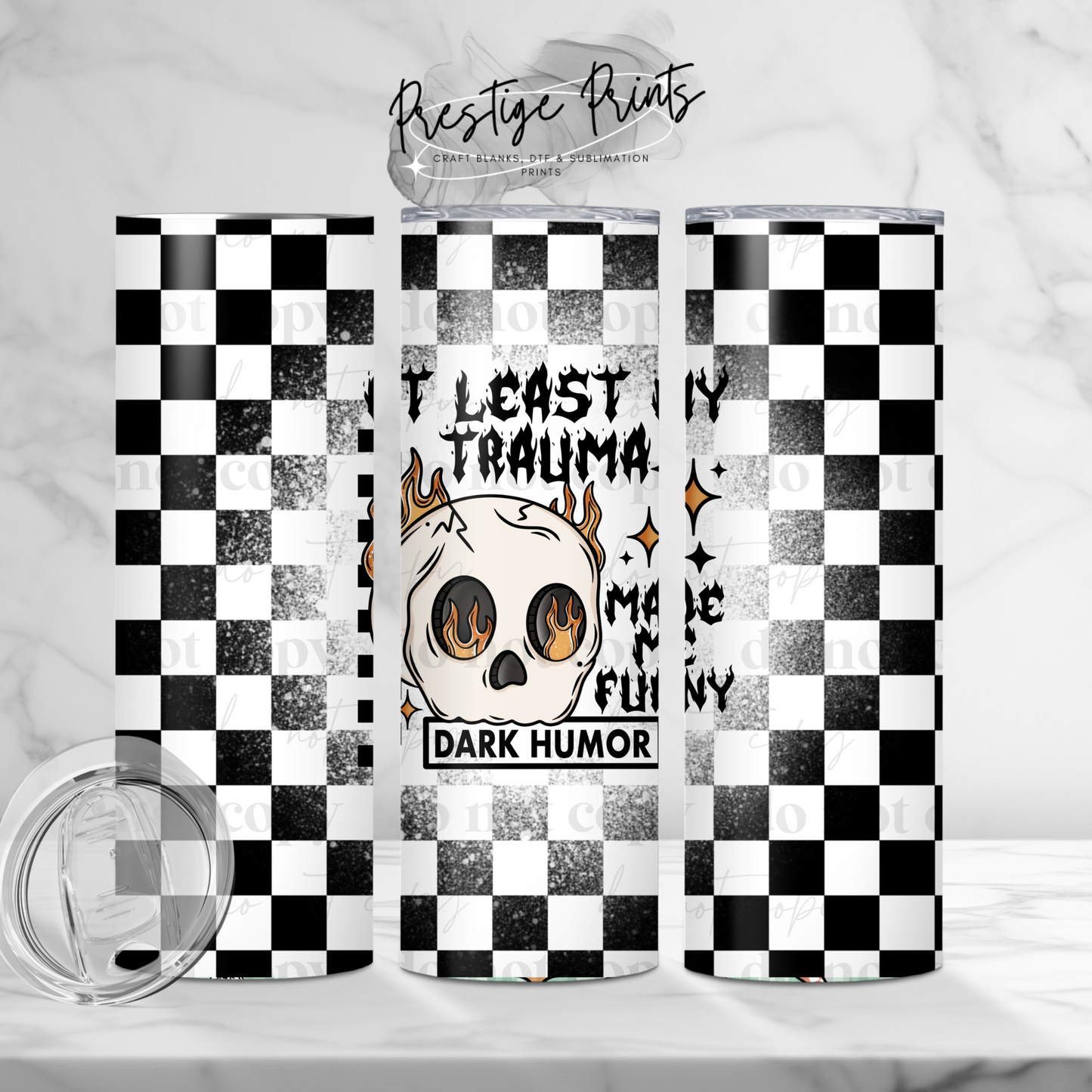 20oz Dark Humor Tumbler wrap