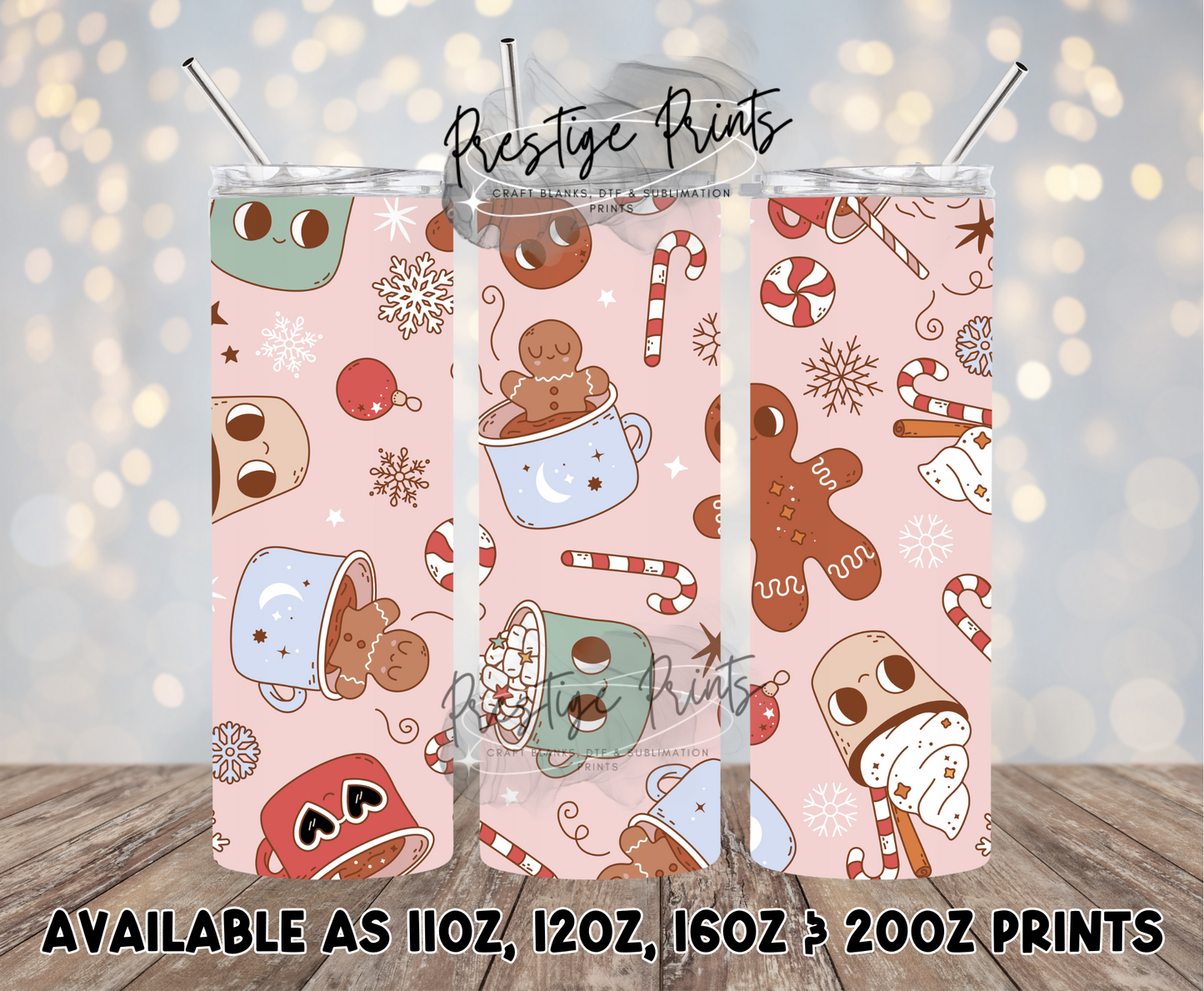 Seamless Festive Wrap