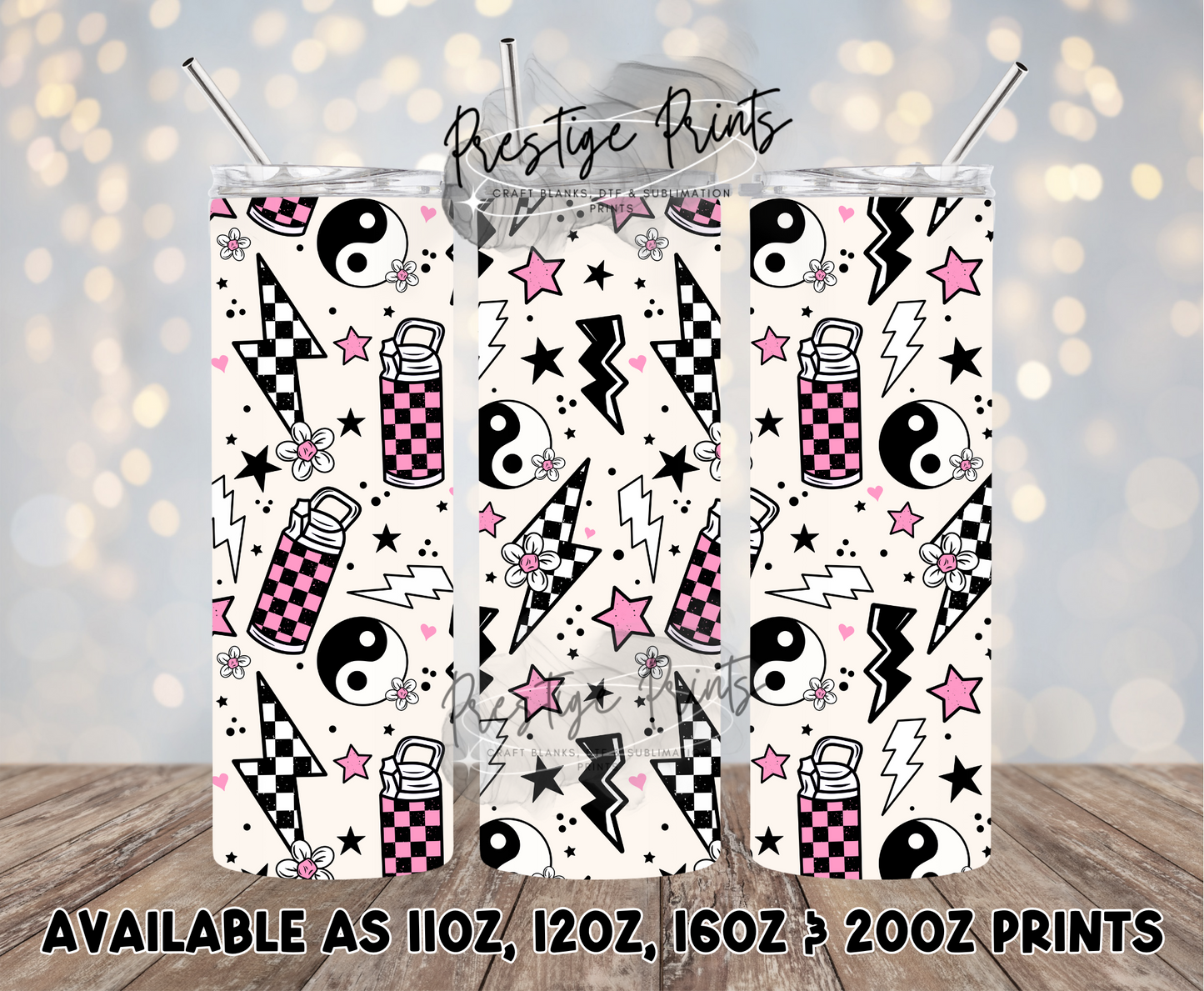 Seamless Pink Energy Wrap