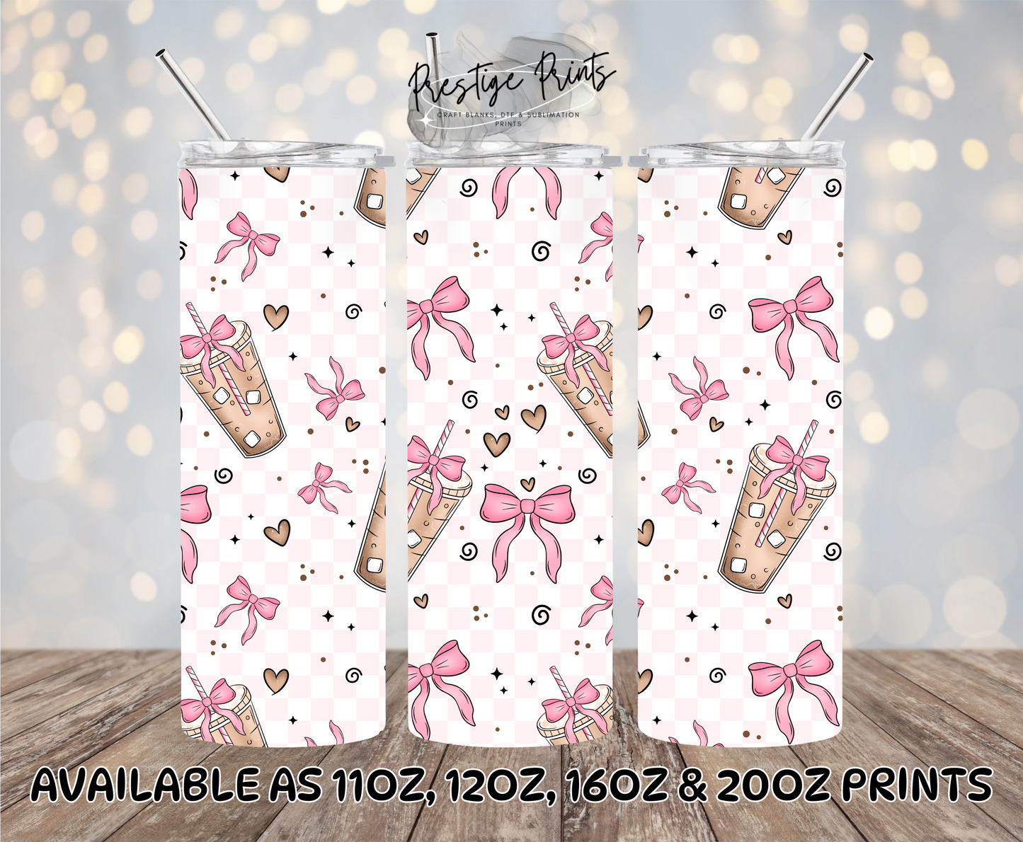 Seamless Iced Coffee Wrap