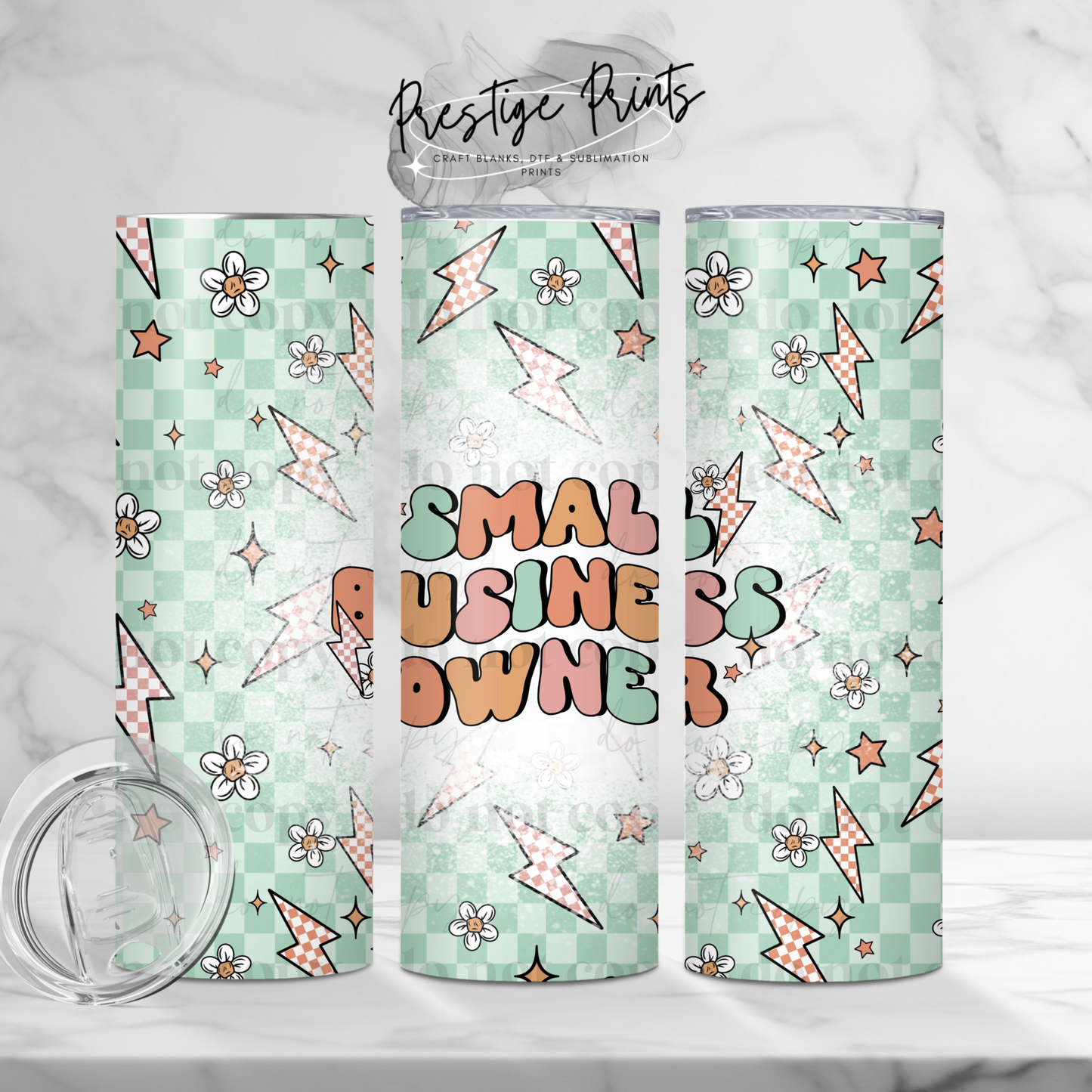 20oz Small Business Owner Tumbler wrap