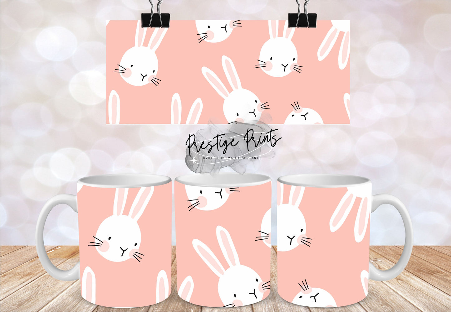 11oz Easter Mug Sublimation Wrap