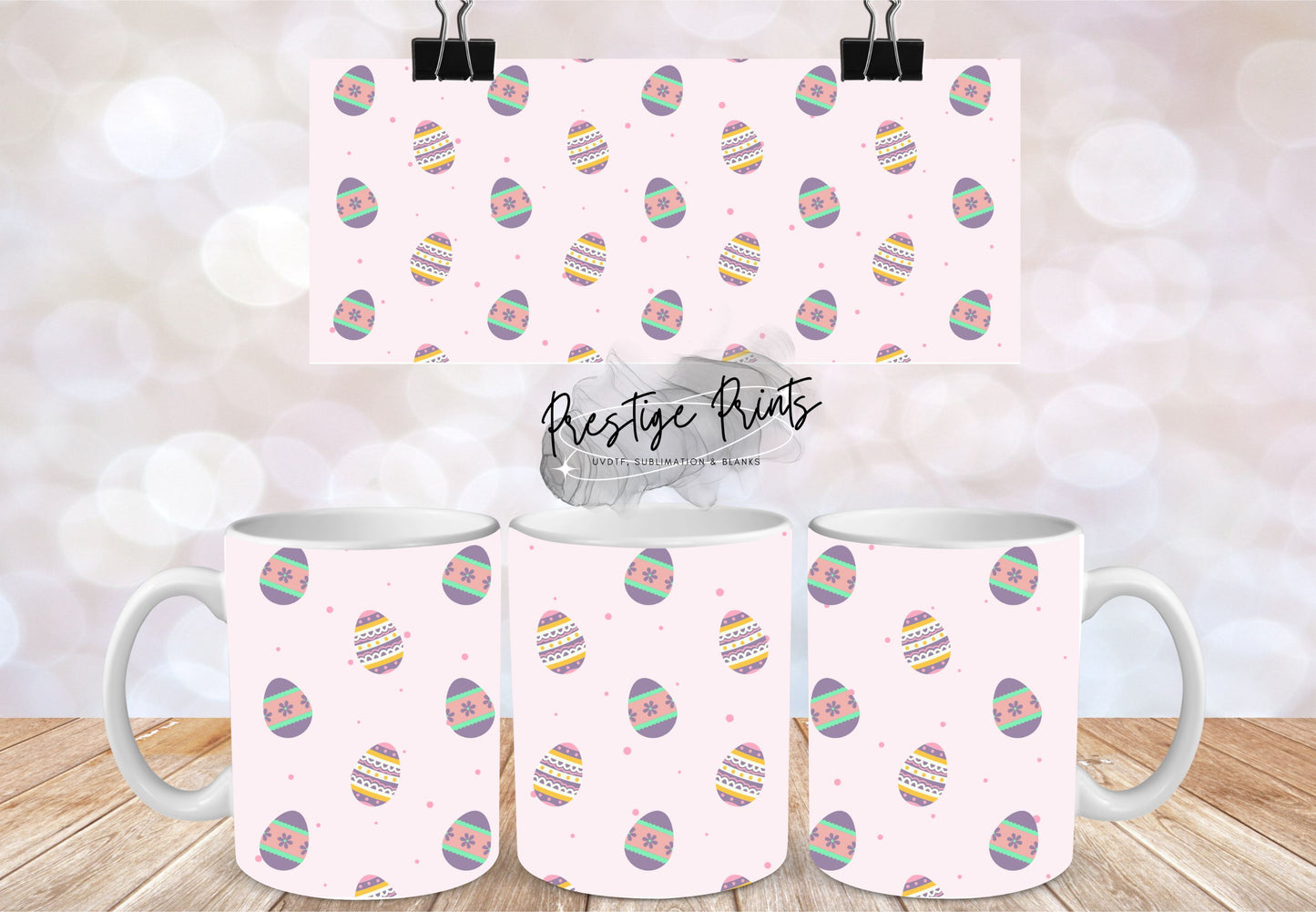 11oz Easter Mug Sublimation Wrap