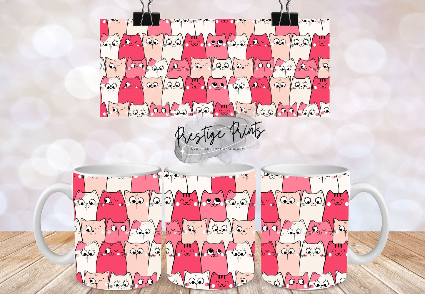 11oz Valentines Mug Sublimation Wrap