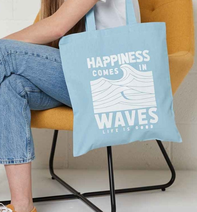 Cotton short handled Tote bag