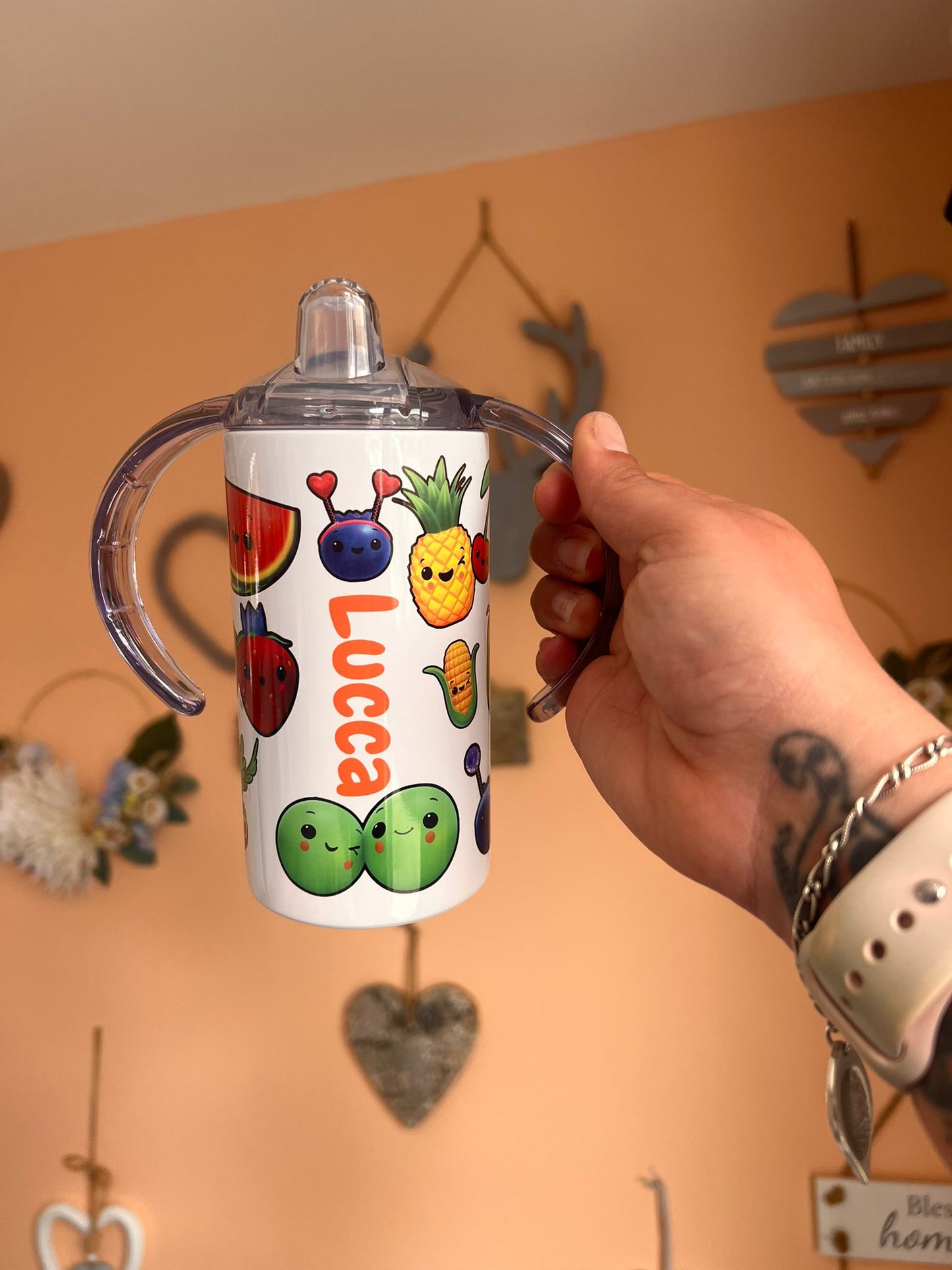 Sublimation 12oz Sippy Cup