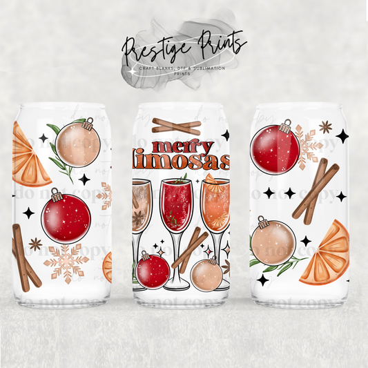 16oz Mimosas Sublimation Libbey wrap