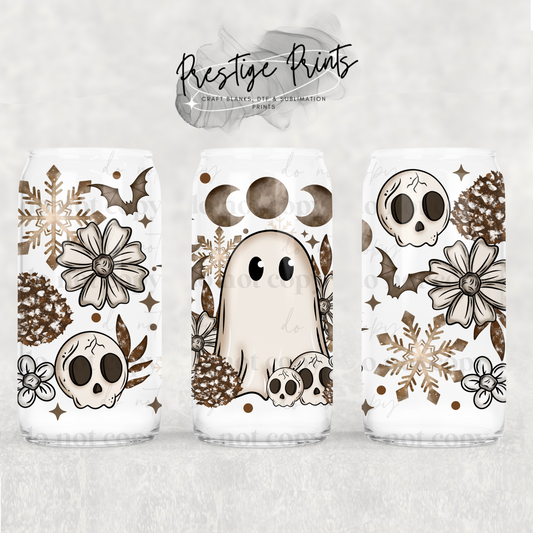 16oz Autumn Ghost Sublimation Libbey wrap