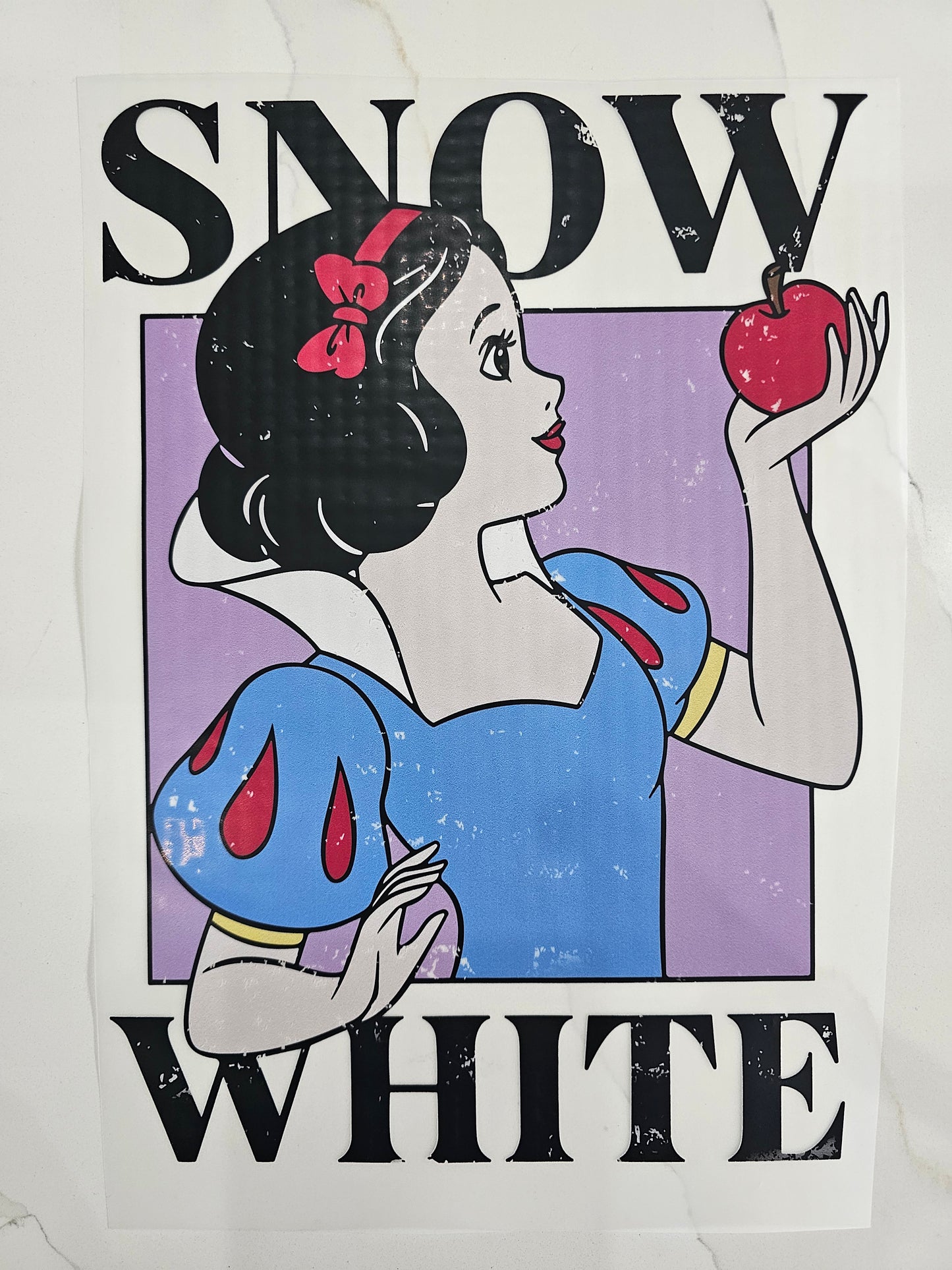 8 Inch Snow White DTF