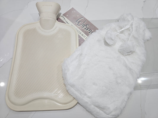 Sublimation Hot Water Bottle 2ltr, PVC Box & Care Card