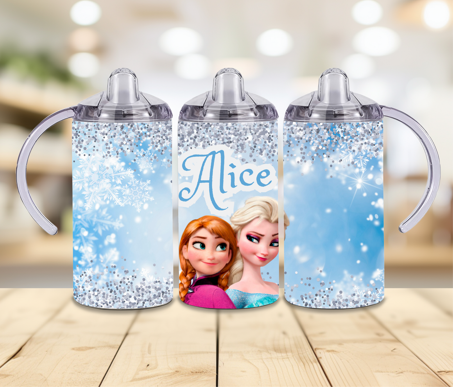 12oz Frozen Sippy Print