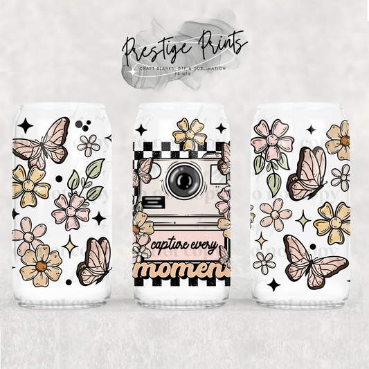 16oz capture memories Sublimation Libbey wrap