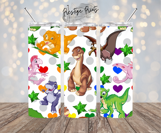 20oz Dino Tumbler wrap