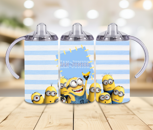 12oz Minions Sippy Print