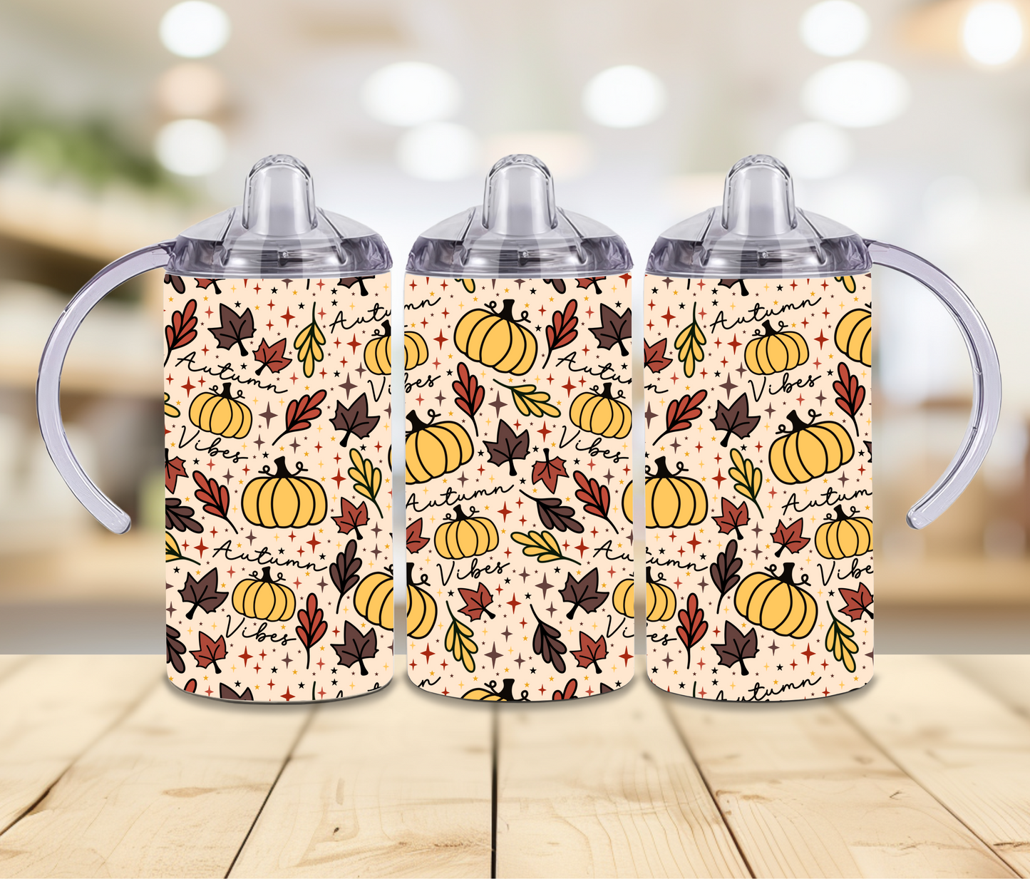 12oz Autumn Vibes Sippy Print