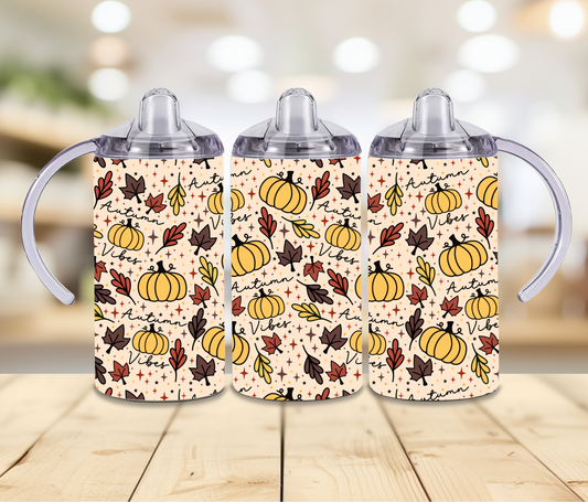 12oz Autumn Vibes Sippy Print