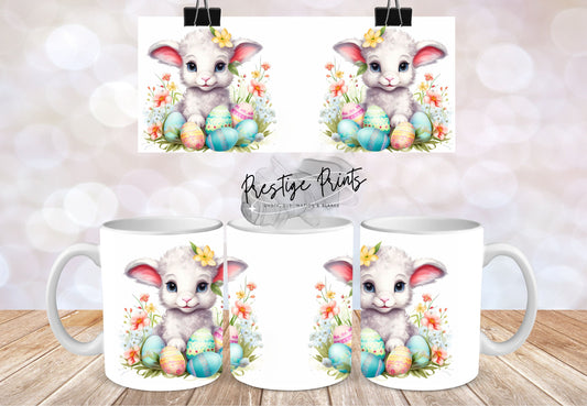 11oz Easter Mug Sublimation Wrap