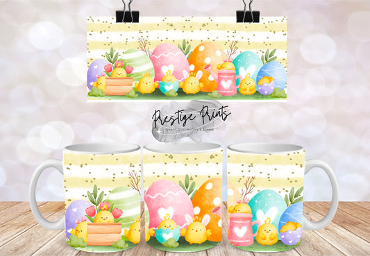 11oz Easter Mug Sublimation Wrap