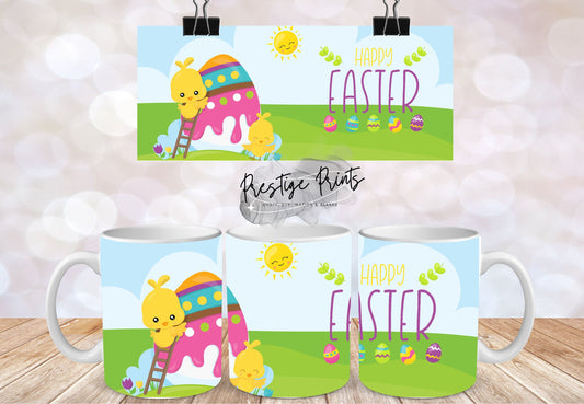 11oz Easter Mug Sublimation Wrap