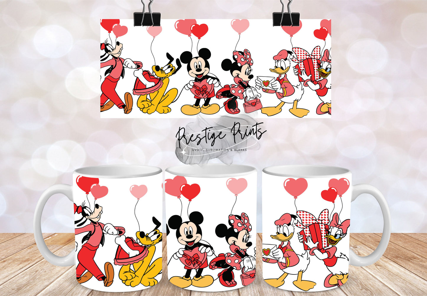 11oz Disney Mug Sublimation Wrap