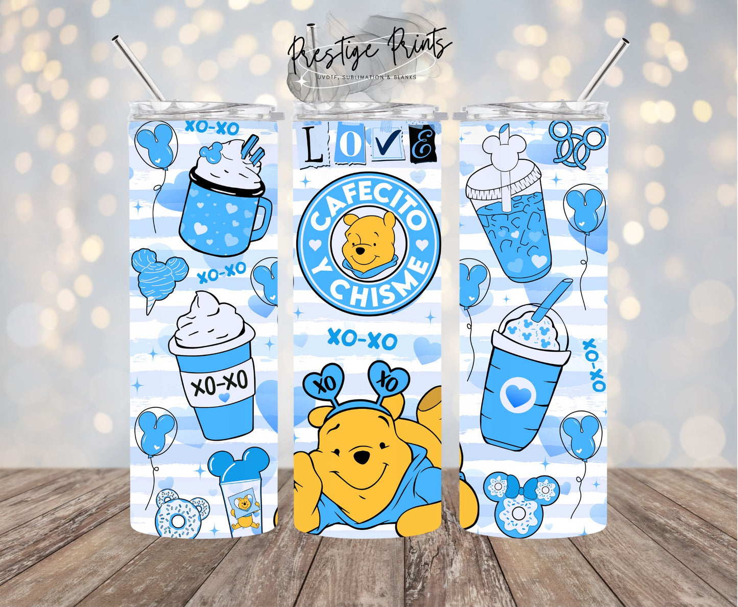 20oz Winnie the pooh Tumbler wrap