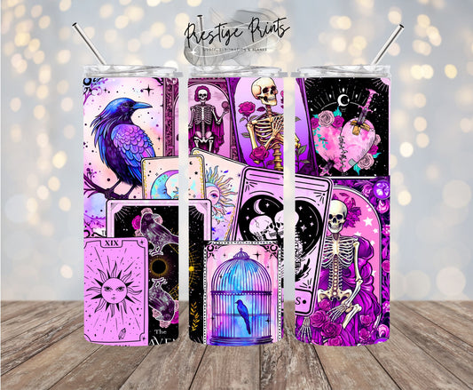 20oz Tarot Tumbler wrap