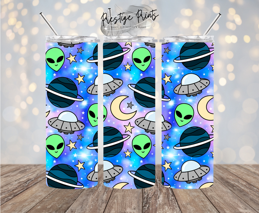 20oz Space Tumbler wrap