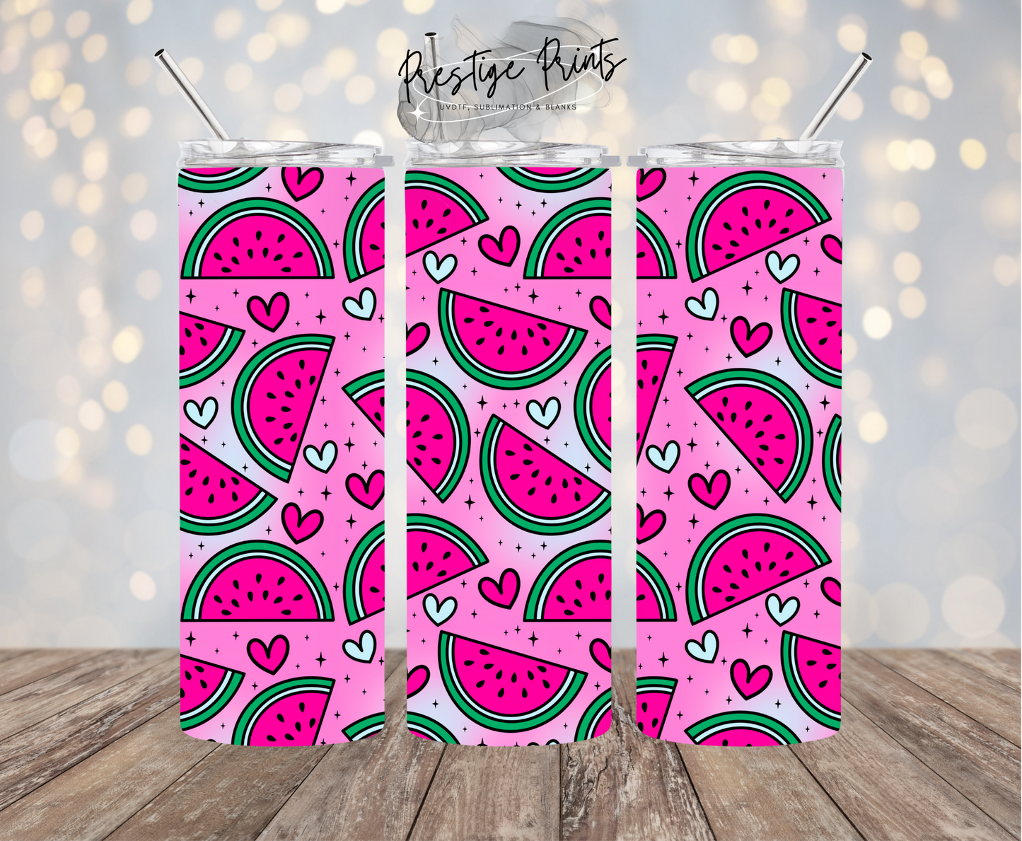 20oz Watermelon Tumbler wrap