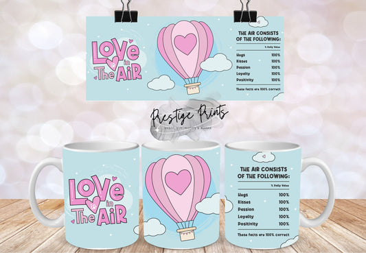 11oz Valentines Mug Sublimation Wrap