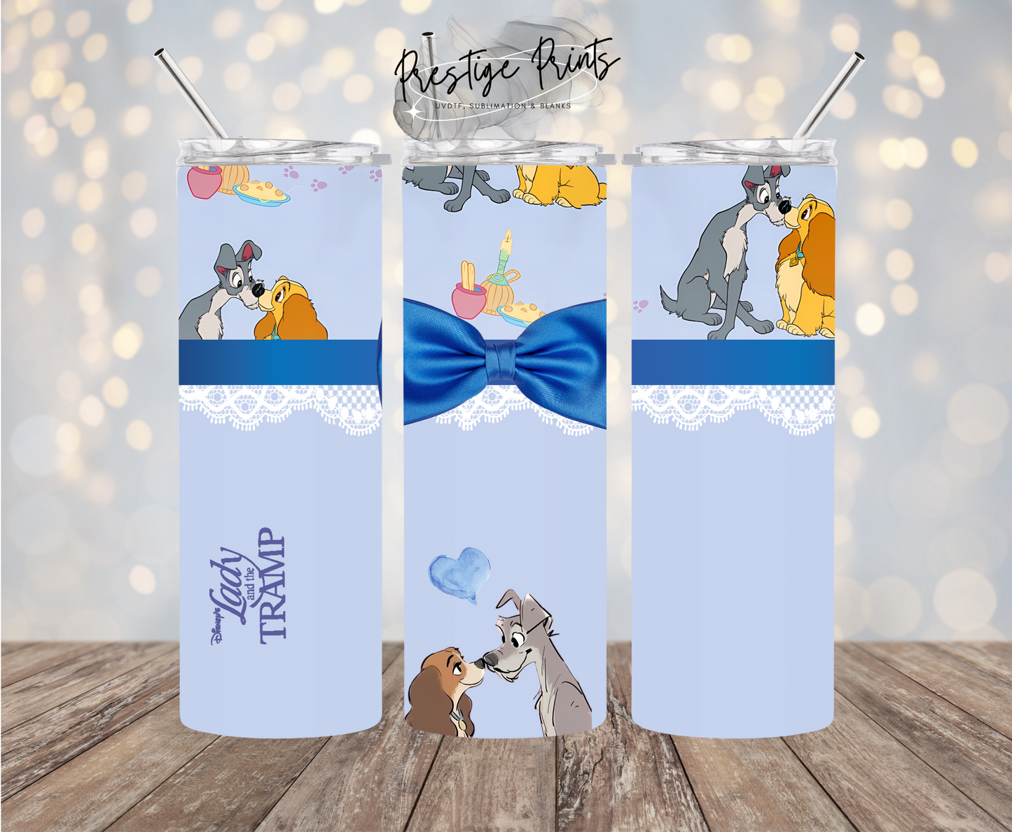 20oz Lady Tramp Tumbler wrap