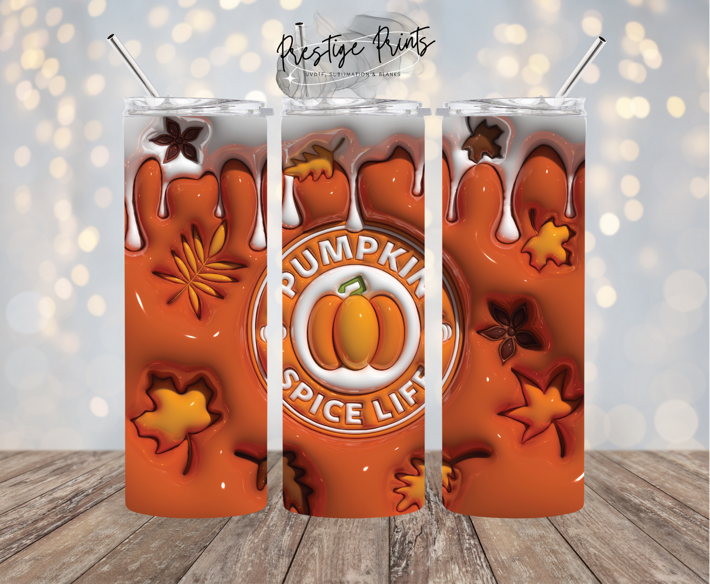 20oz Halloween Tumbler wrap