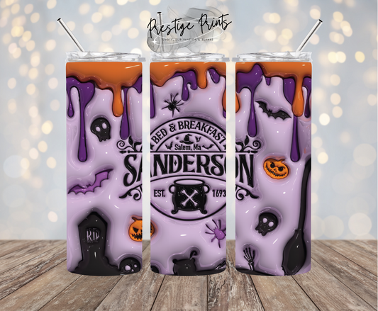 20oz Halloween Tumbler wrap