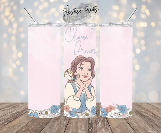 20oz Belle Tumbler wrap