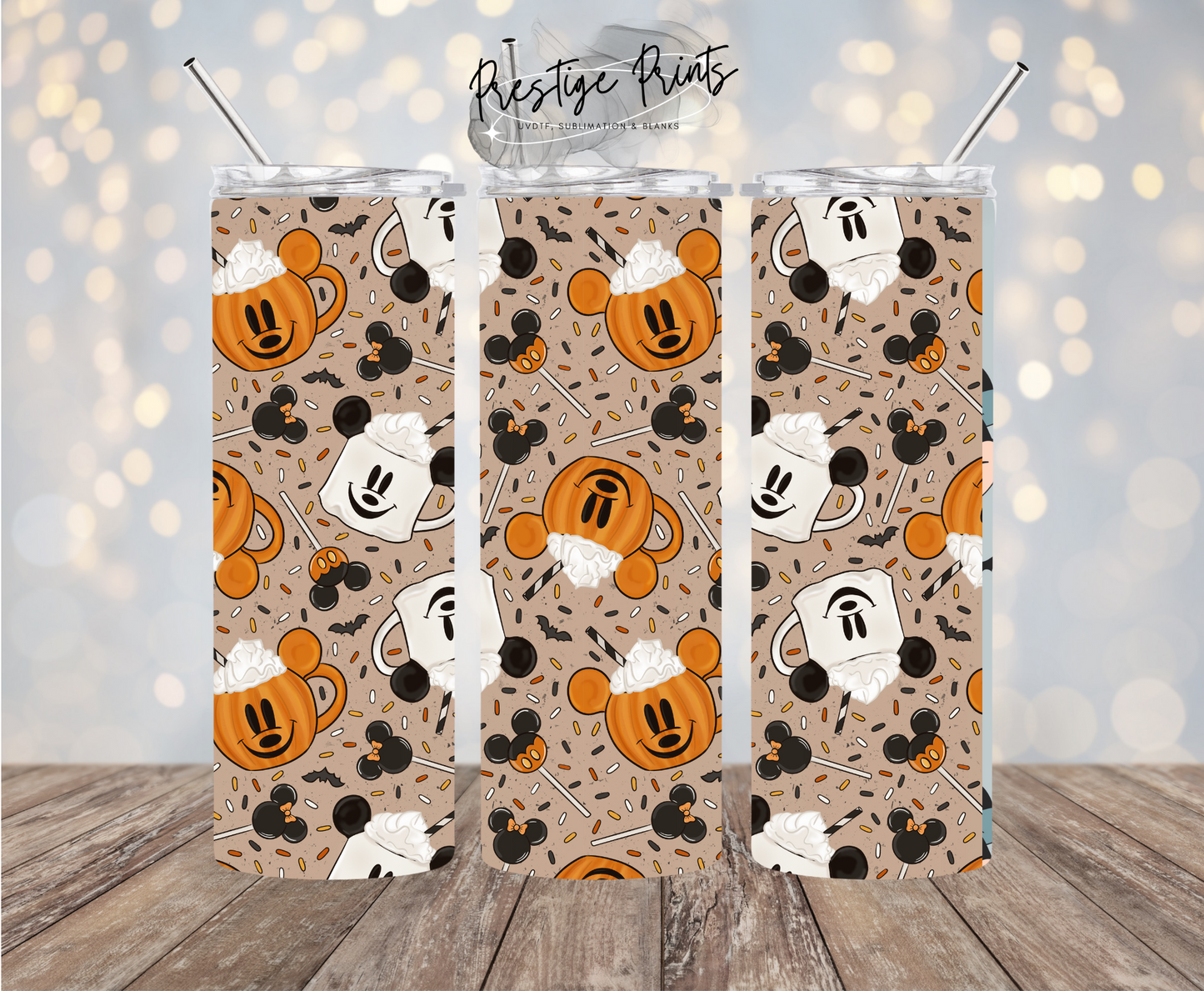 20oz Halloween Tumbler wrap