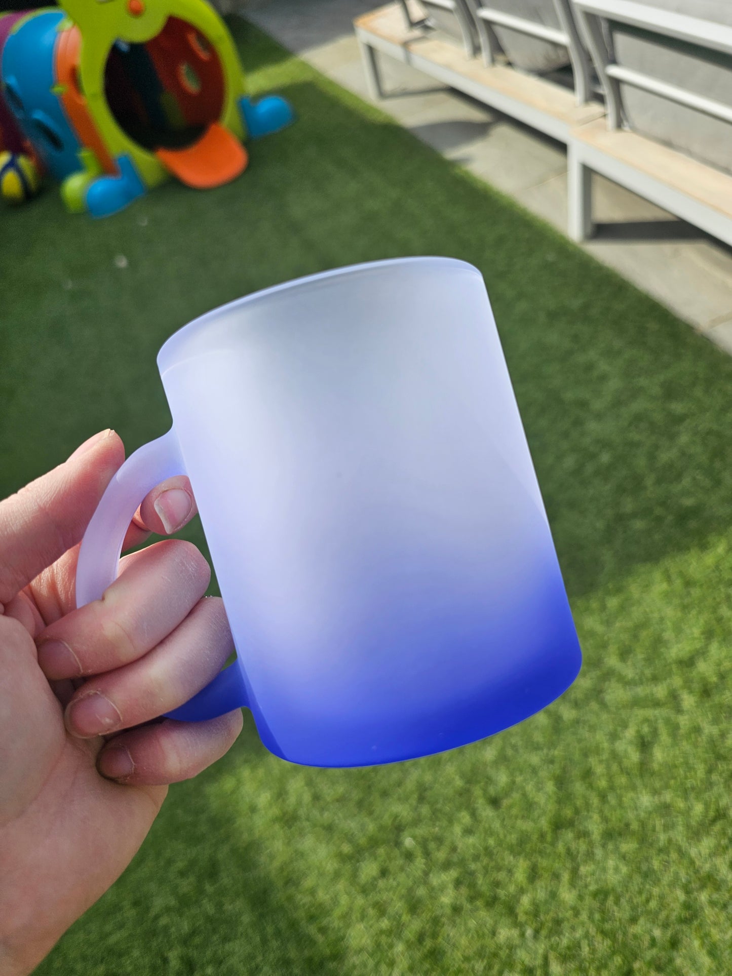 11oz Sublimation Glass Mug