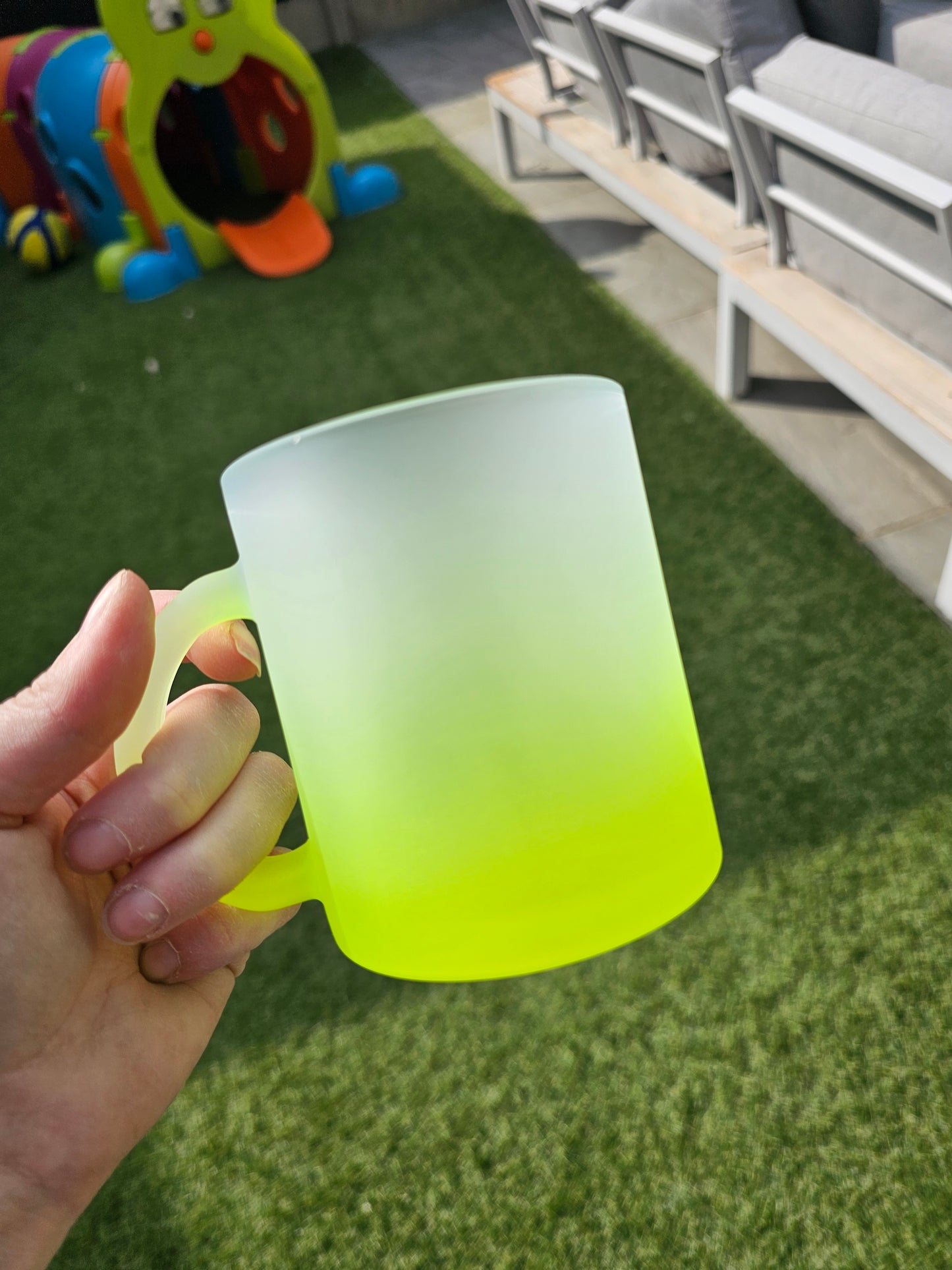 11oz Sublimation Glass Mug