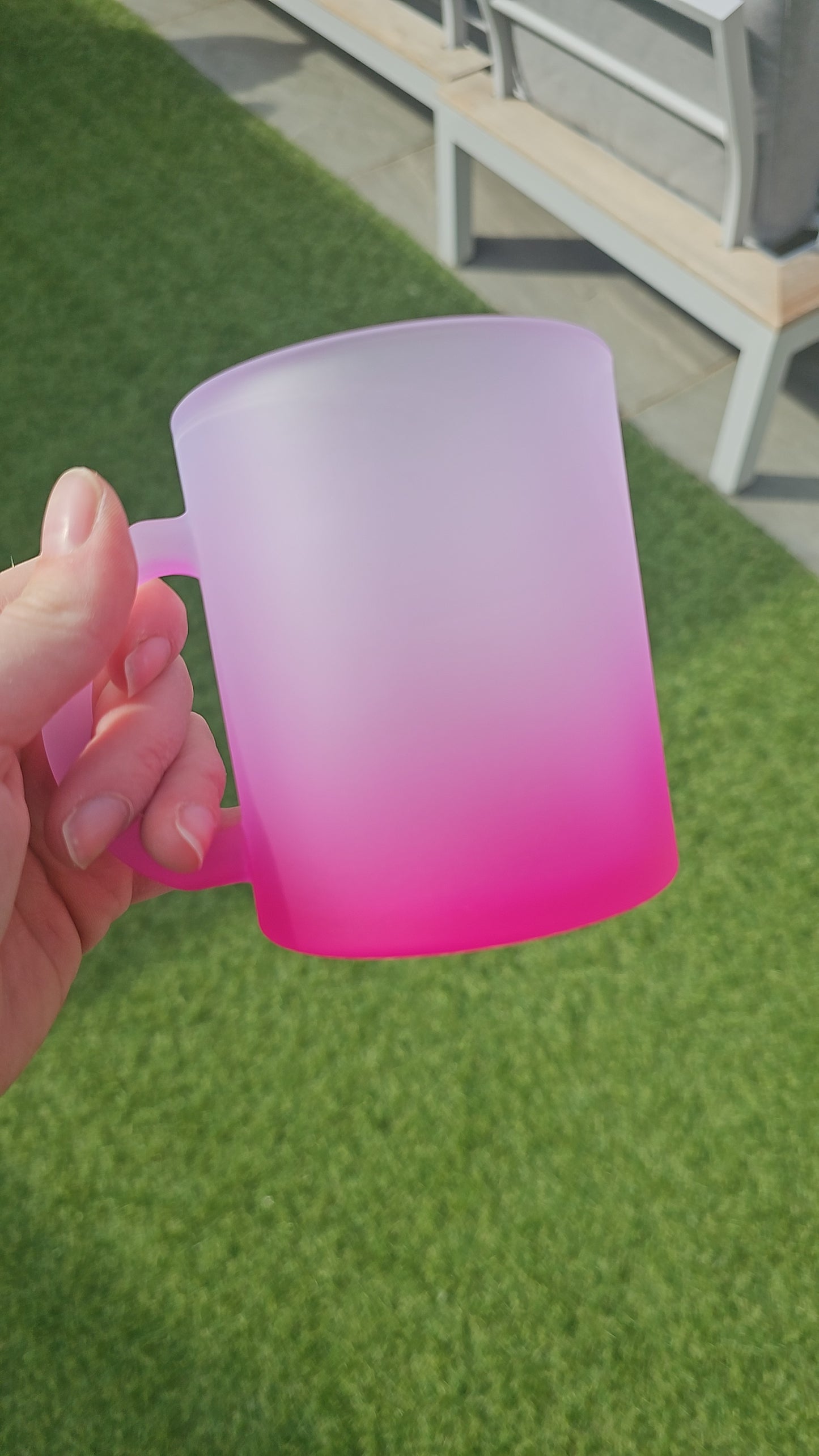 11oz Sublimation Glass Mug