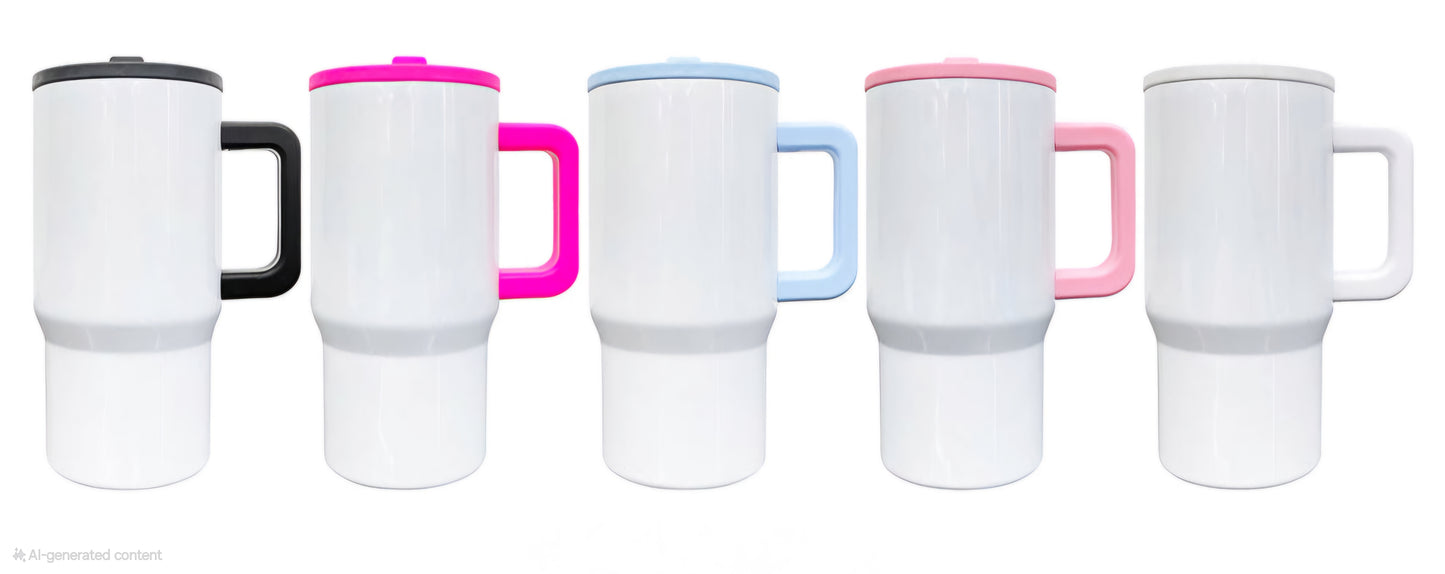 New 20oz Sublimation Stanley Flip Top Dupe Leak Proof