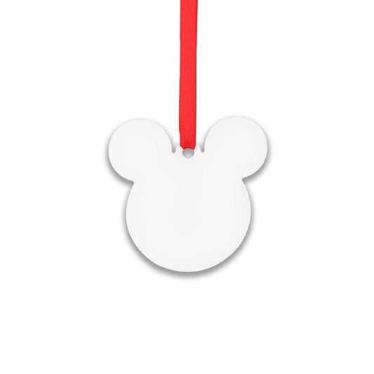 Sublimation Double Sided Metal Mickey Mouse Print Decoration