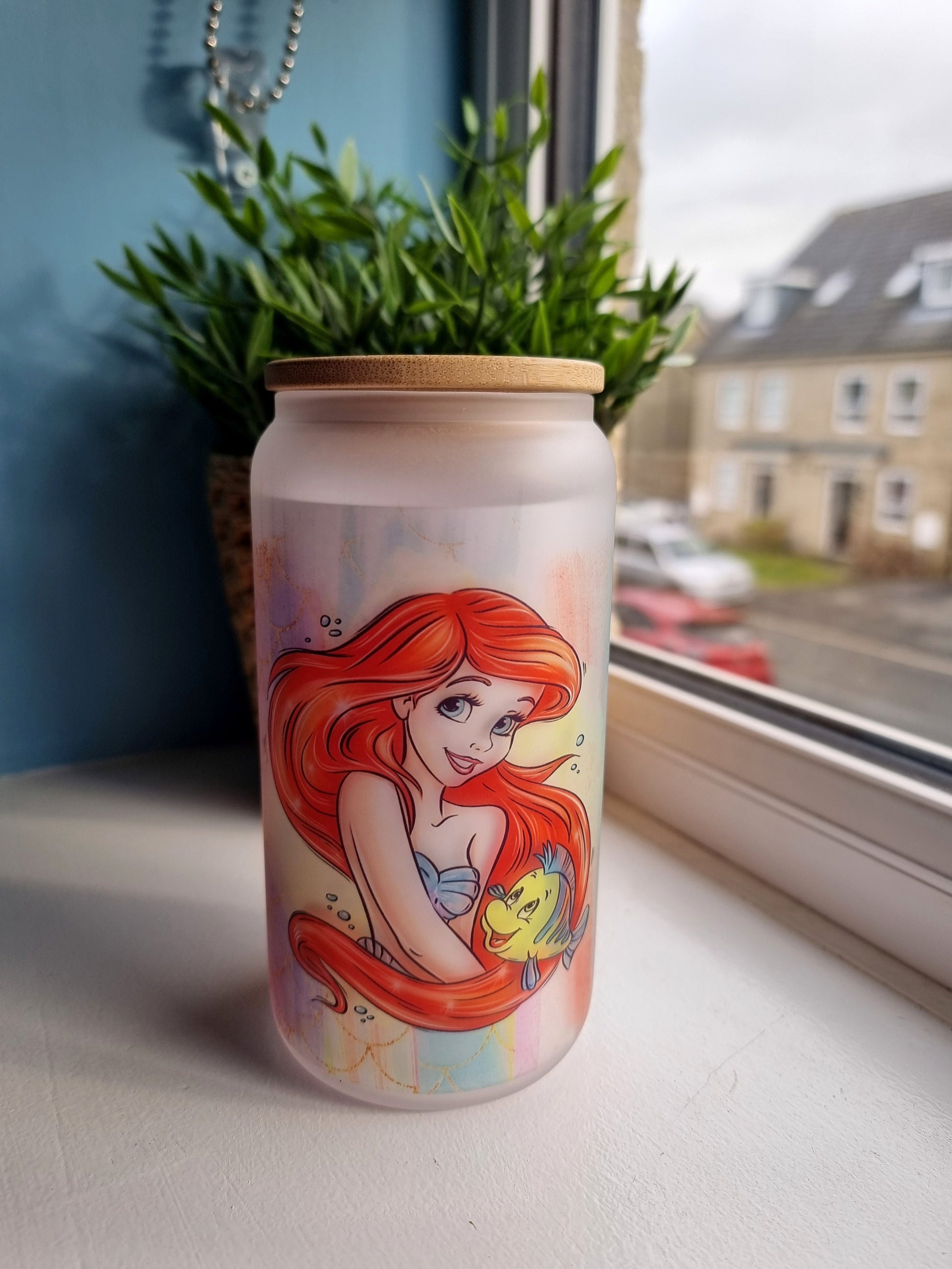 Disney The Little Mermaid Ariel Anchor Princess Can Cup